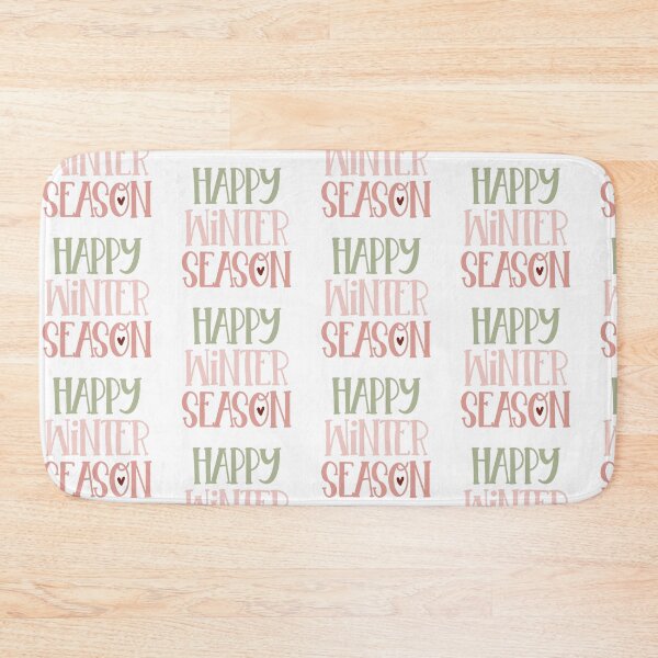Item preview, Happy winter season | Christmas Quote and Funny Christmas Sayings designed and sold by Illuztratesvg.
