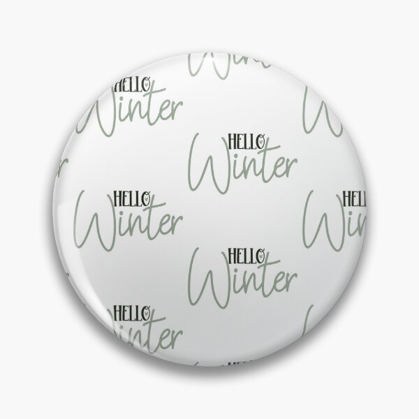Item preview, Hello Winter | Christmas Quote and Funny Christmas Sayings designed and sold by Illuztratesvg.