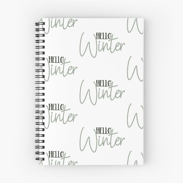 Item preview, Hello Winter | Christmas Quote and Funny Christmas Sayings designed and sold by Illuztratesvg.