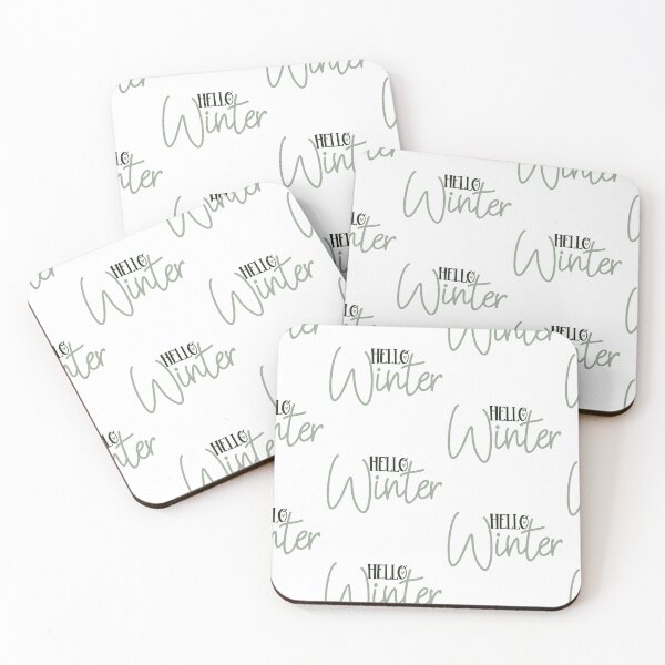 Item preview, Hello Winter | Christmas Quote and Funny Christmas Sayings designed and sold by Illuztratesvg.