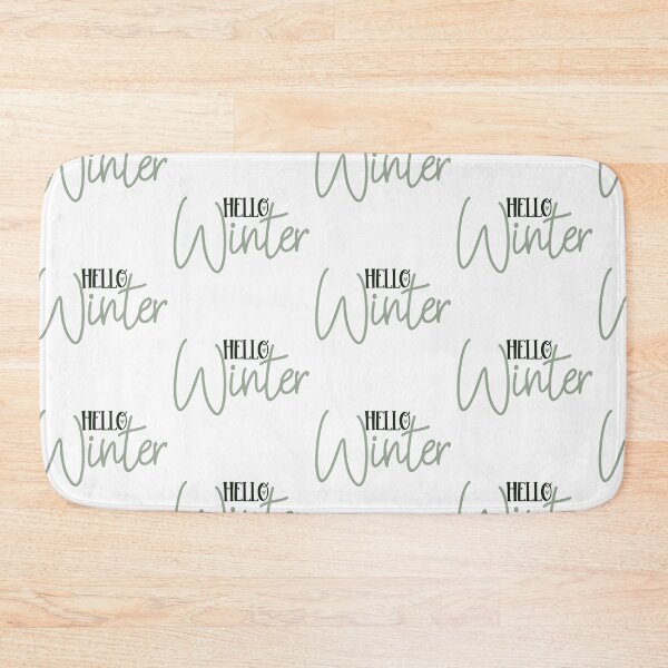Item preview, Hello Winter | Christmas Quote and Funny Christmas Sayings designed and sold by Illuztratesvg.
