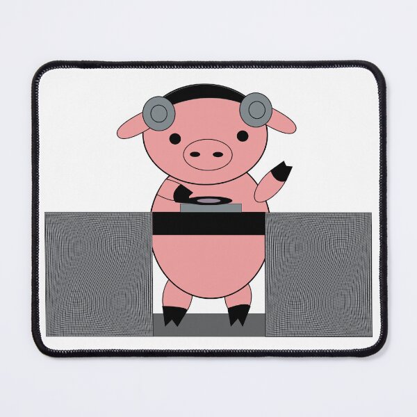 Item preview, DJ Piggy Pig designed and sold by ValeriesGallery.