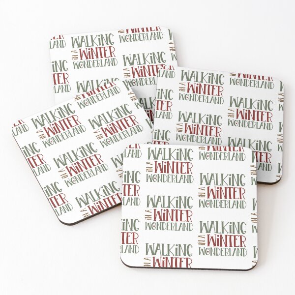 Item preview, Walking in a winter wonderland | Christmas Quote and Funny Christmas Sayings designed and sold by Illuztratesvg.