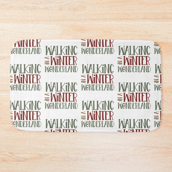 Item preview, Walking in a winter wonderland | Christmas Quote and Funny Christmas Sayings designed and sold by Illuztratesvg.