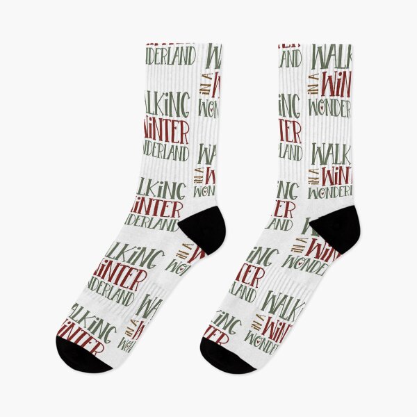 Item preview, Walking in a winter wonderland | Christmas Quote and Funny Christmas Sayings designed and sold by Illuztratesvg.