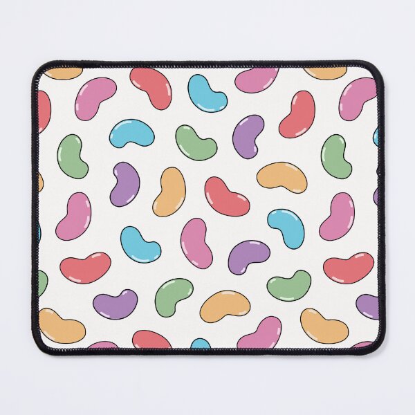Item preview, Rainbow Jelly Bean Candy Pattern designed and sold by CreativeDraws42.