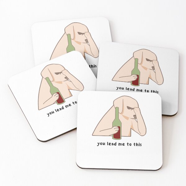 Item preview, You Lead me to This Funny Dog Drinking Wine designed and sold by mkzmerch.