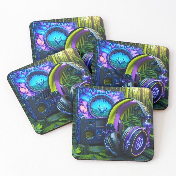 Item preview, Visionary headphones from the tech jungle designed and sold by Transelasticart.