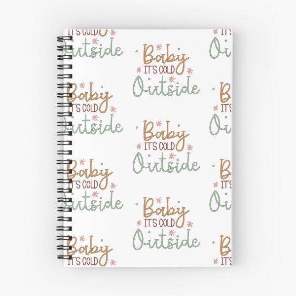 Item preview, Baby its cold outside | Christmas Quote and Funny Christmas Sayings designed and sold by Illuztratesvg.