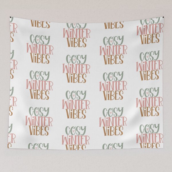Item preview, Cosy Winter Vibes | Christmas Quote and Funny Christmas Sayings designed and sold by Illuztratesvg.