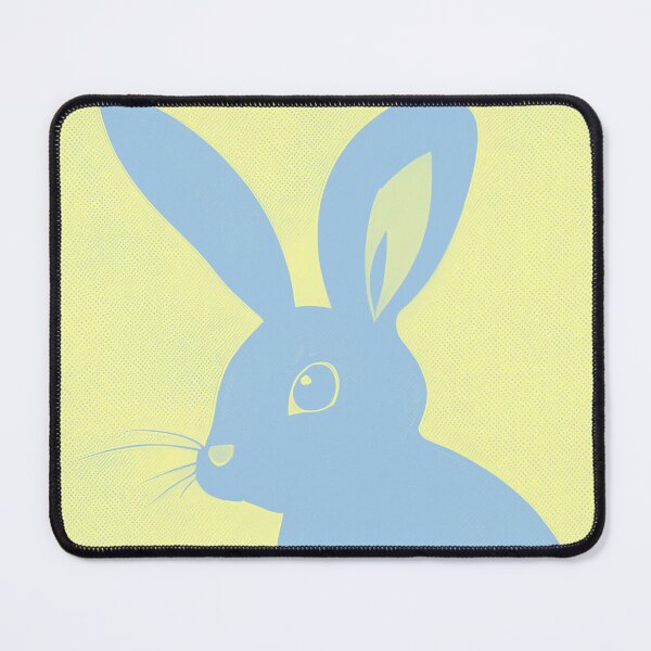 Item preview, Cute blue rabbit designed and sold by nowIAMAI.