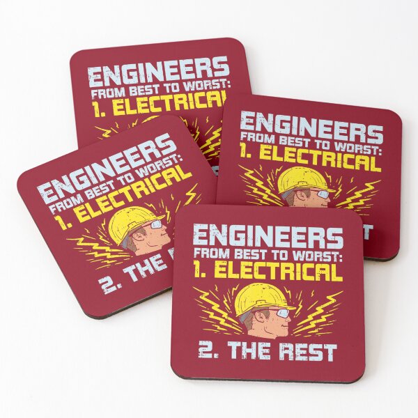 Item preview, Engineers From Best To Worst Funny Electrical Engineering 		 designed and sold by hyonasnerouzc.