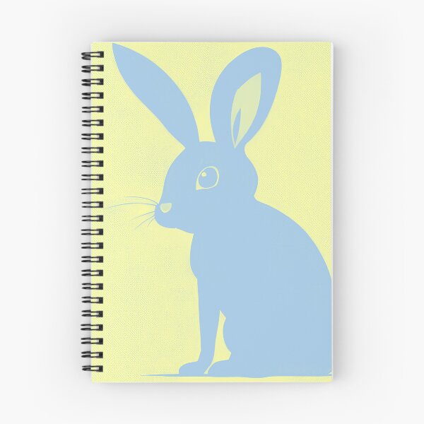 Item preview, Cute blue rabbit designed and sold by nowIAMAI.