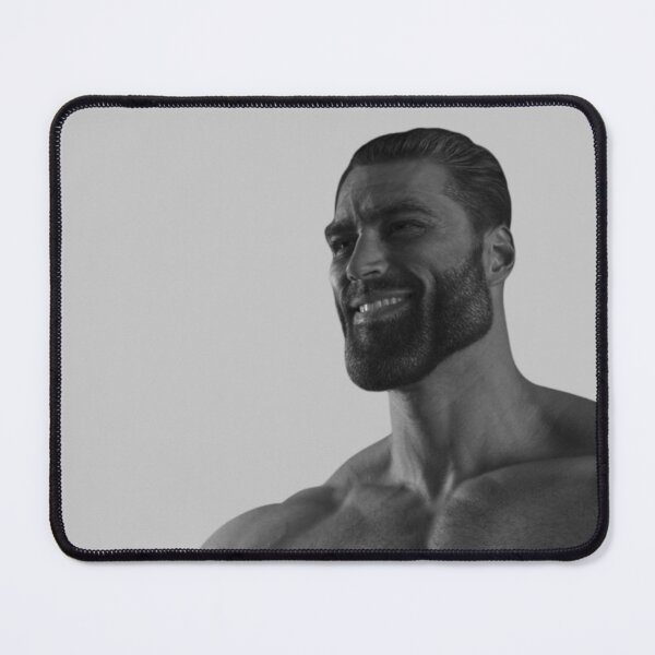 Item preview, GigaChad meme designed and sold by tttatia.