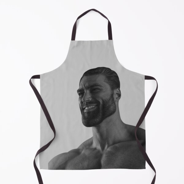 Giga Chad Aprons for Sale