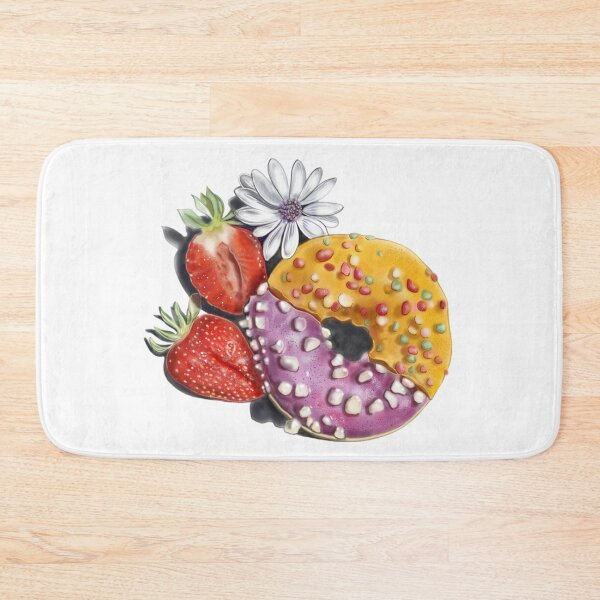 Item preview, delicious strawberry donut dessert designed and sold by bonjourmadame4.