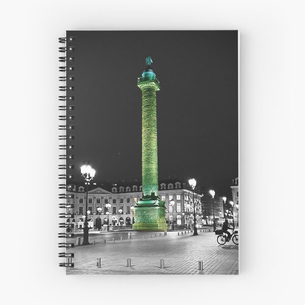 Item preview, Biker en la noche, Place Vendome, París, Francia designed and sold by WDBD.