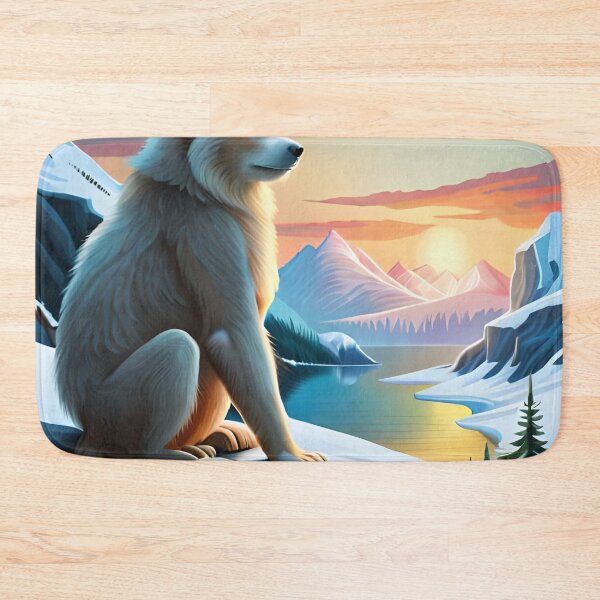 Item preview, monkey in the arctic designed and sold by redstar-design.
