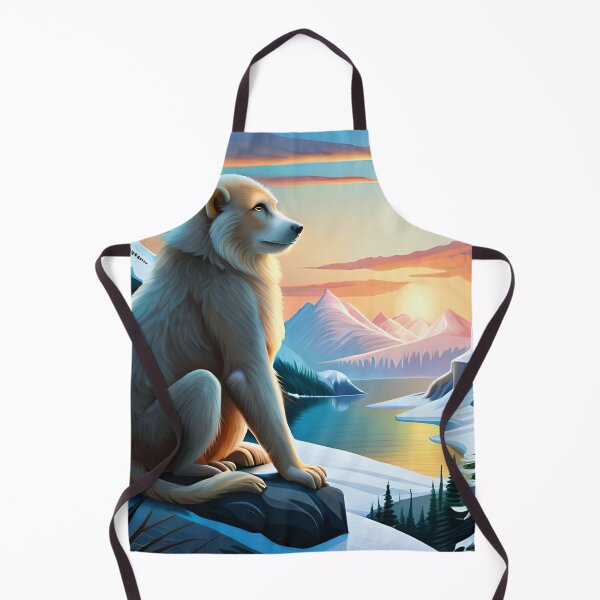 Item preview, monkey in the arctic designed and sold by redstar-design.