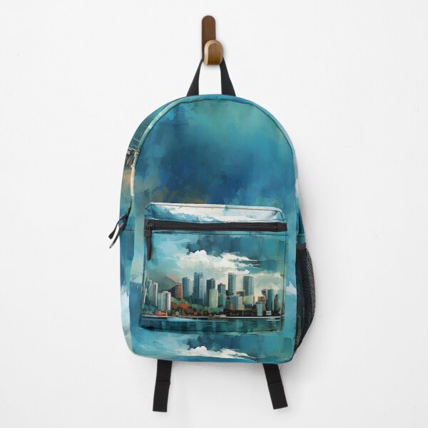 Item preview, Coastal City Serenity designed and sold by Aquatopia.