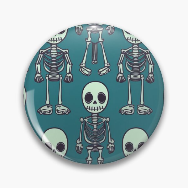 Item preview, Funny Cartoon Cute Skeletons Pattern Art Design #33 designed and sold by Pexelpanoramas.