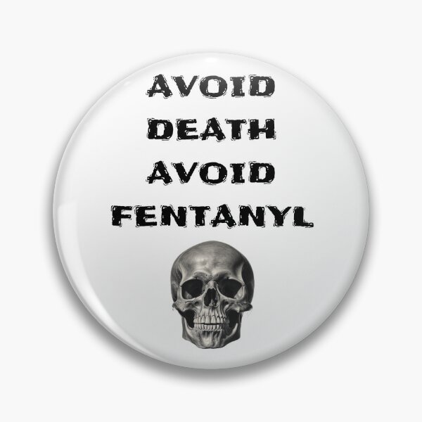 Item preview, Avoid Death Avoid Fentanyl - Black Text designed and sold by UlDesigns.