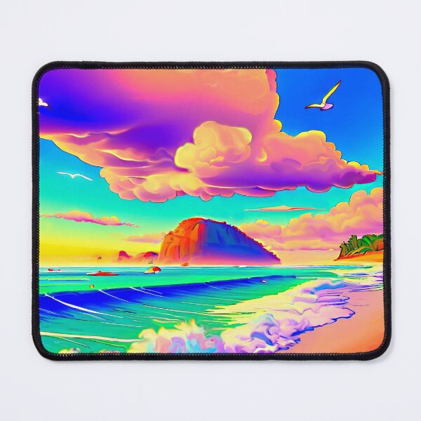 Item preview, Maui Morning Pop Art Landscape designed and sold by LaRoach Digital Arts.