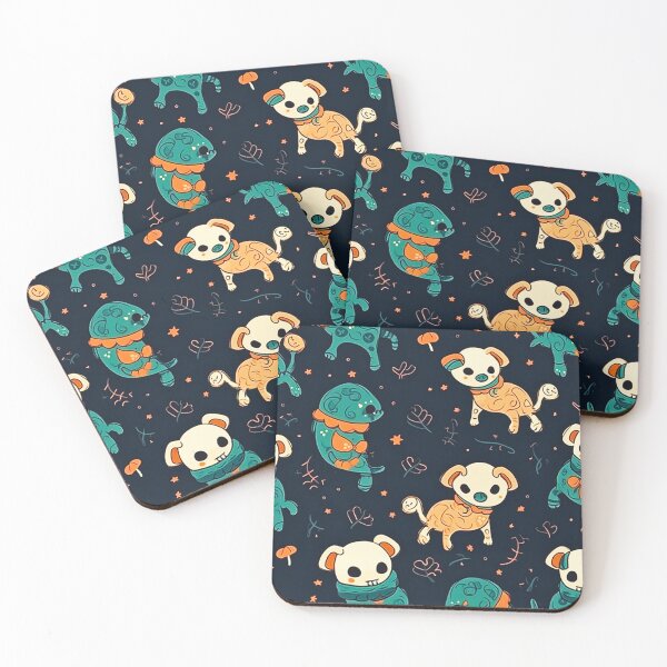 Item preview, Funny Cartoon Cute Skeletons Pattern Art Design #35 designed and sold by Pexelpanoramas.