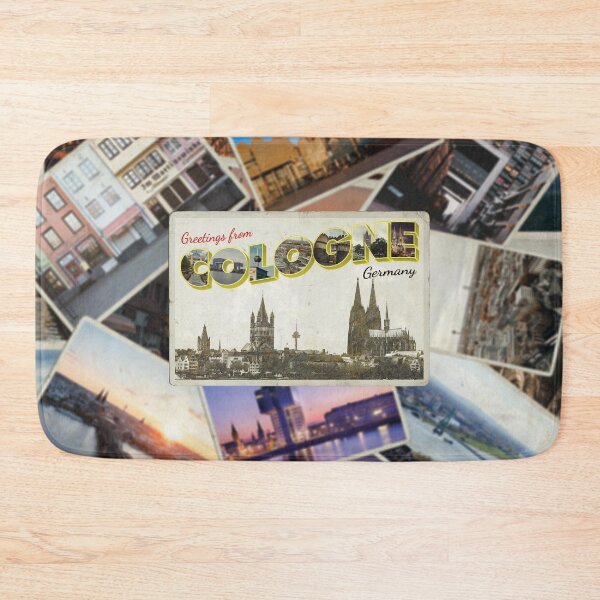 Item preview, Greetings from Cologne in Germany vintage style retro souvenir designed and sold by DeveloperProp0.