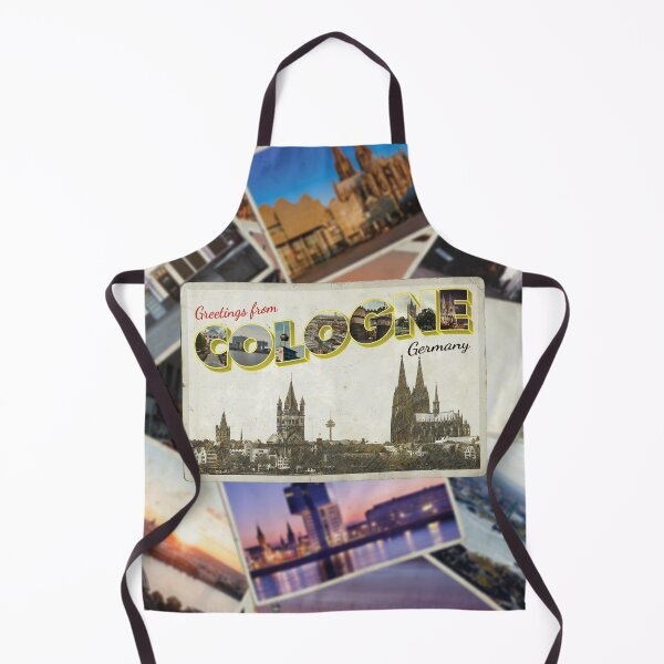 Item preview, Greetings from Cologne in Germany vintage style retro souvenir designed and sold by DeveloperProp0.