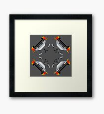 Time Traveler's Kaleidoscope Framed Print