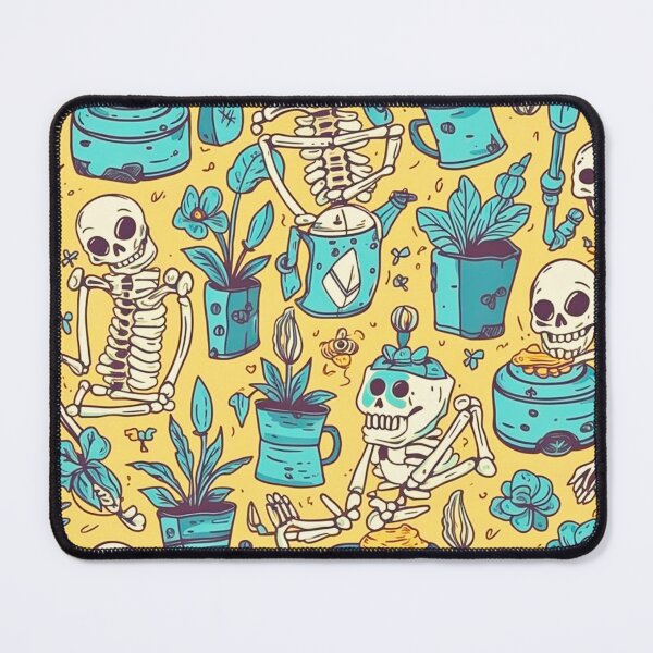 Item preview, Funny Cartoon Cute Skeletons Pattern Art Design #38 designed and sold by Pexelpanoramas.