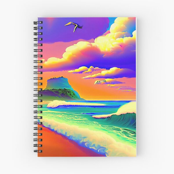 Item preview, Hawaiian Dream Pop Art Landscape designed and sold by LaRoach Digital Arts.