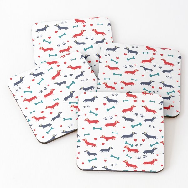 Item preview, Colorful Sausage Dog Pattern designed and sold by Hic21.