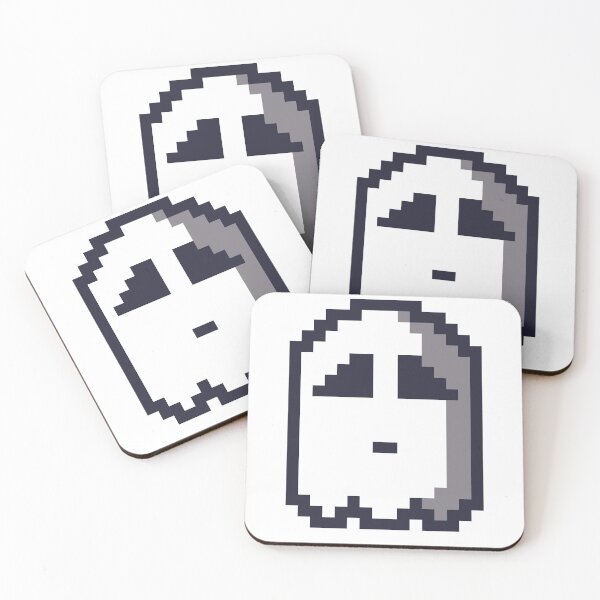 Item preview, 8 Bit Sad Ghost designed and sold by PixelArtOne.