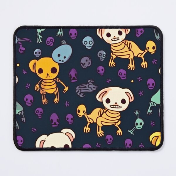 Item preview, Funny Cartoon Cute Skeletons Pattern Art Design #40 designed and sold by Pexelpanoramas.