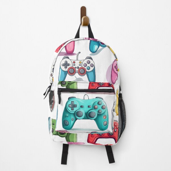 Item preview, Console Game Controllers Seamless Pattern designed and sold by duke818.