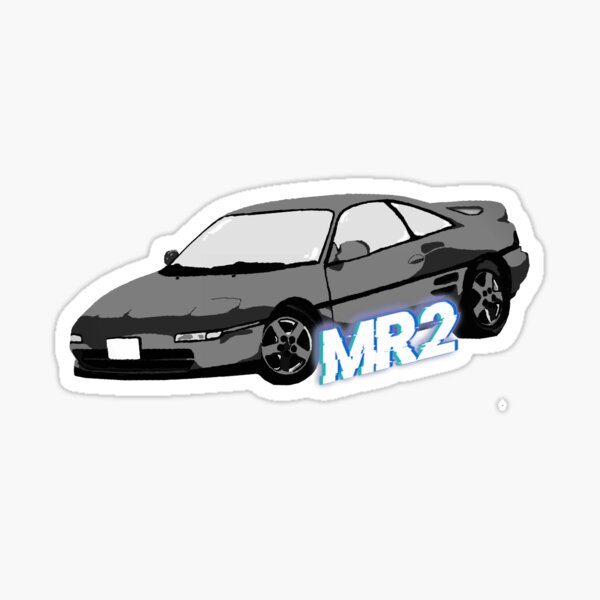 Toyota MR2 dark design Sticker