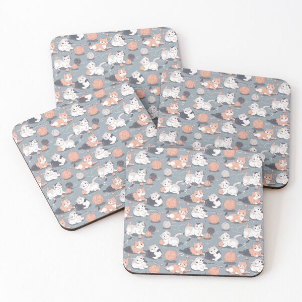 Item preview, Adorable Anime Kitten Pattern designed and sold by Code Creation.