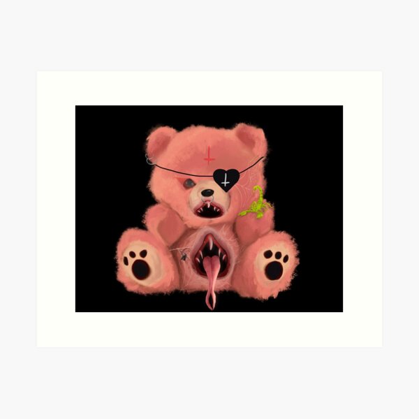 PINK PUNK MONEYBEAR TEDDYBEAR BACKPACK