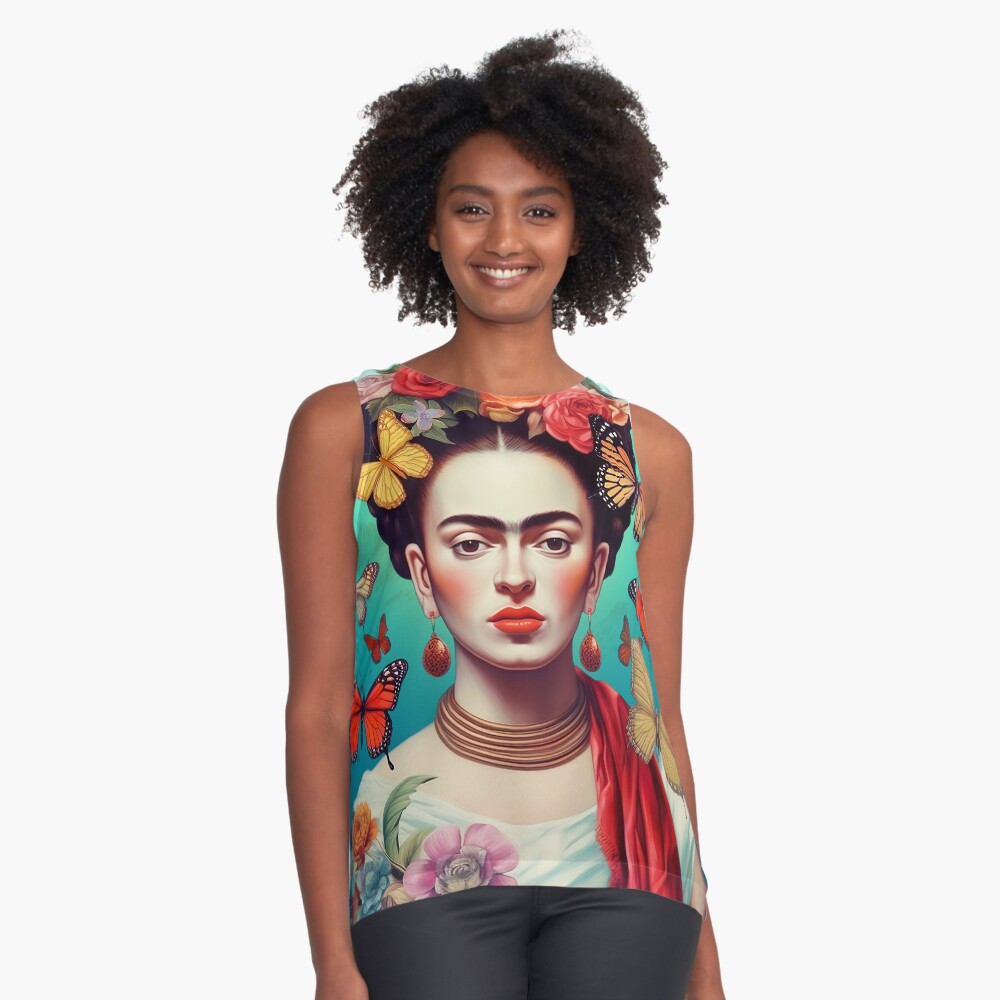 Item preview, Sleeveless Top designed and sold by motiashkar.