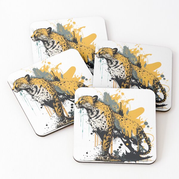 Item preview, Cheetah, Graceful Animal, Incredible Speed and Agility designed and sold by MVDigitalArt.
