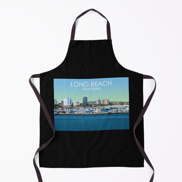 Item preview, Long Beach, California, USA, Travel Print designed and sold by summattodraw.