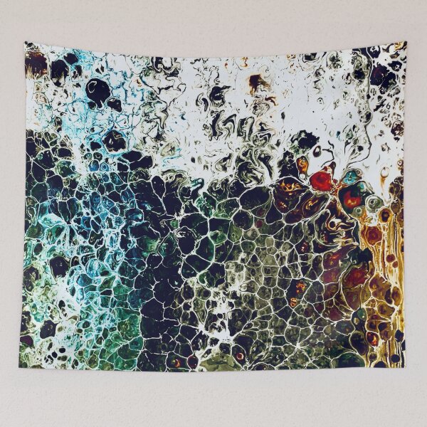 Item preview, Butterfly abstract pouring art  designed and sold by baksuart.