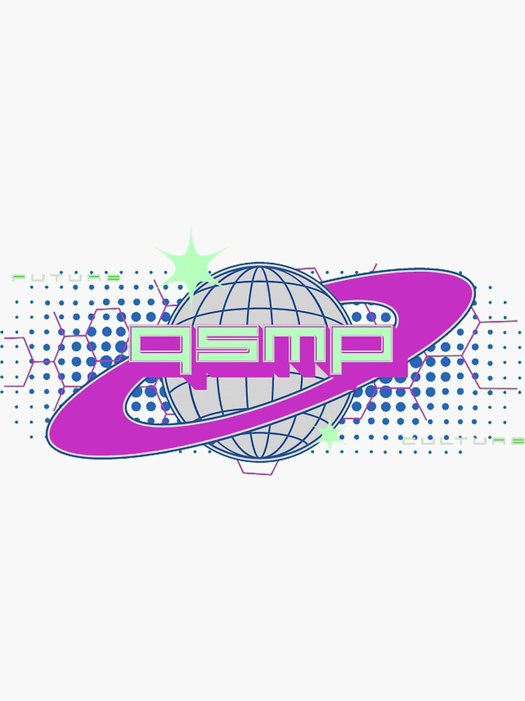 QSMP logo Sticker by EpheriaFox