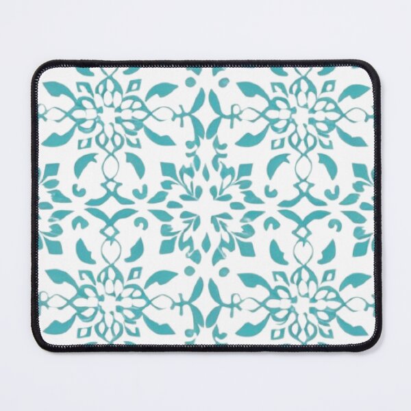 Item preview, Mosaico azulejo flores verde designed and sold by GirlaineSQ.
