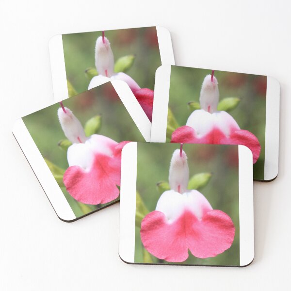 Item preview, Hot Lips Sage - Pink/White designed and sold by BattlefoxxEarth.