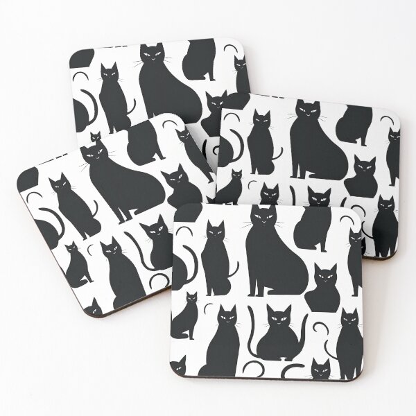 Item preview, Black and White Cats - Pattern I designed and sold by alicecats.