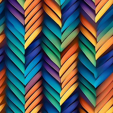 Artwork thumbnail, Colorful Weave Pattern by UlDesigns
