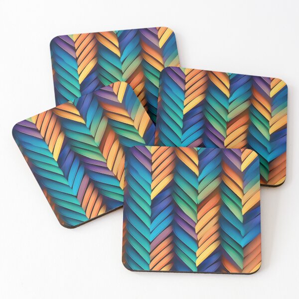 Item preview, Colorful Weave Pattern designed and sold by UlDesigns.